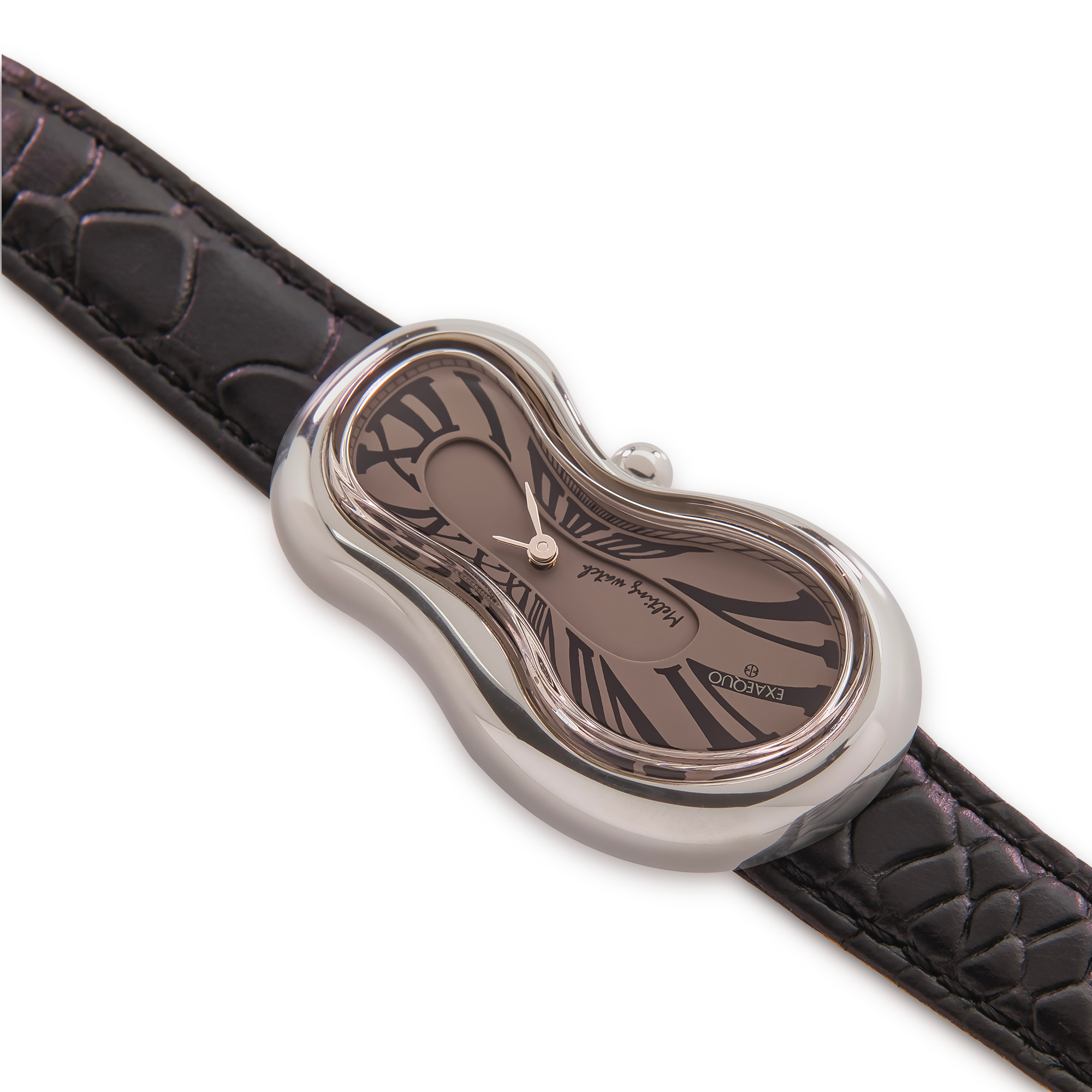 Classic Melting Watch Stainless Steel 316L Fumé One of 301
