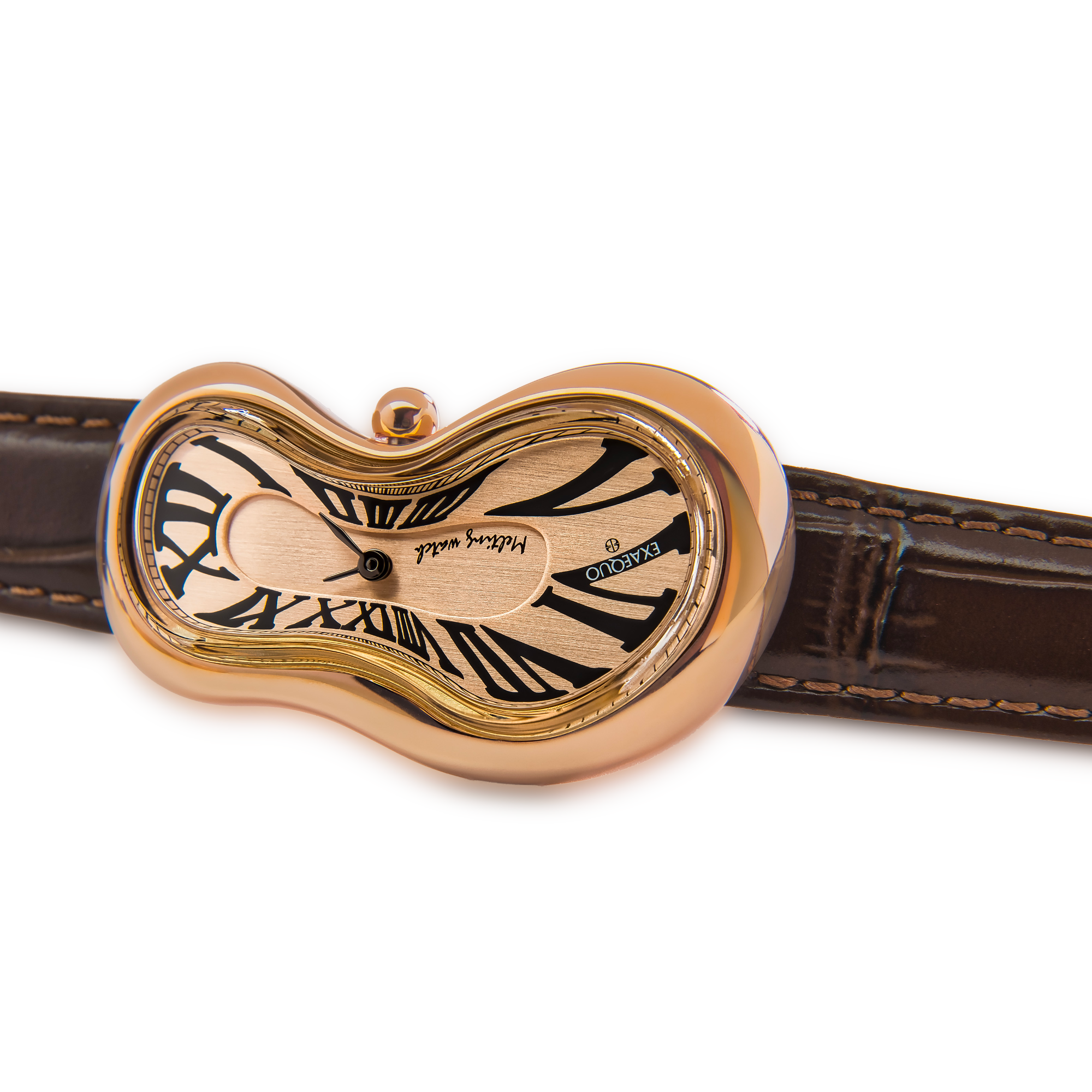 Classic Melting Watch Stainless Steel 316L - PVD Rose Gold One of 101