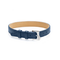 Seconda Pelle Bracelet Flat Blue