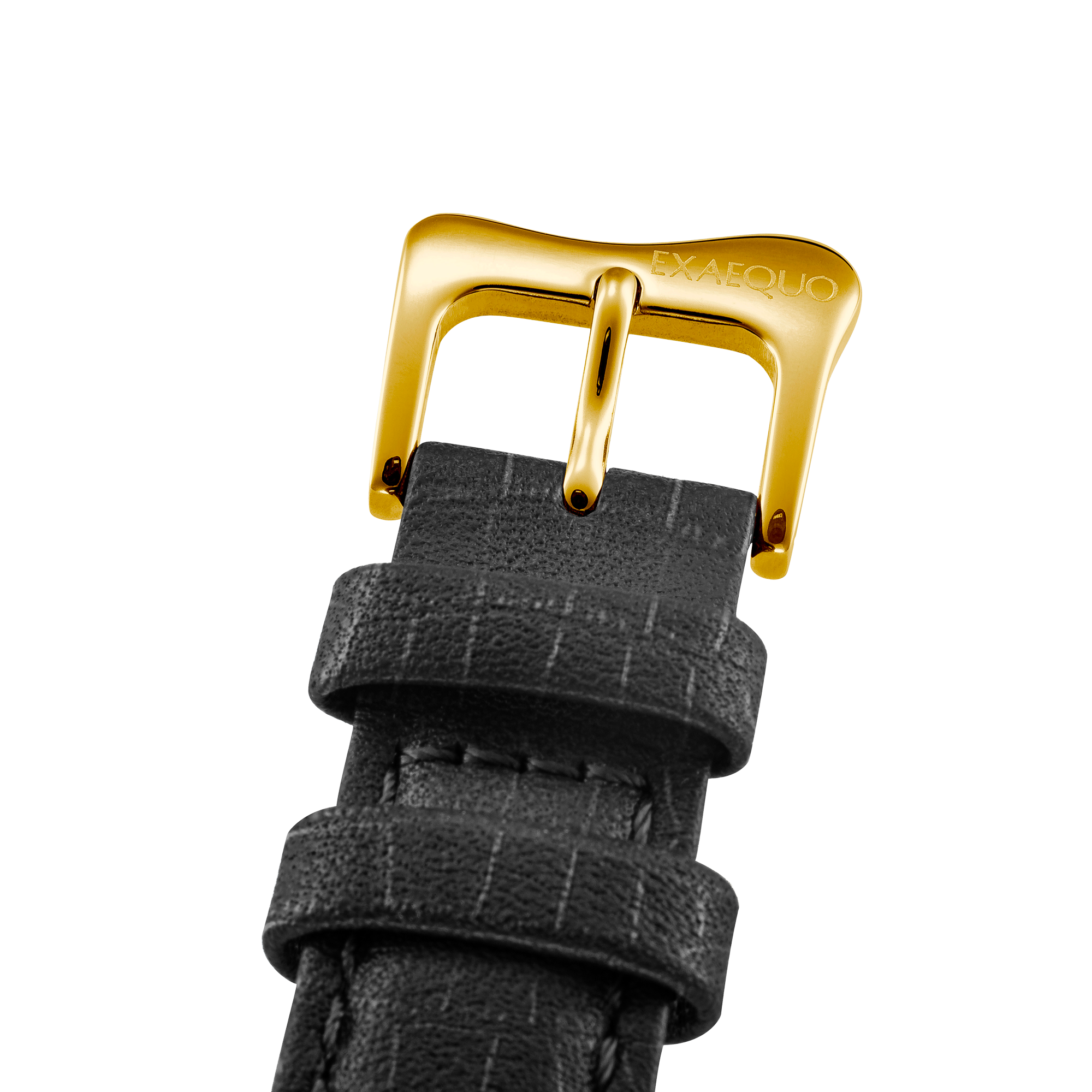 Classic Melting Watch Stainless steel 316L Black - PVD Yellow Gold