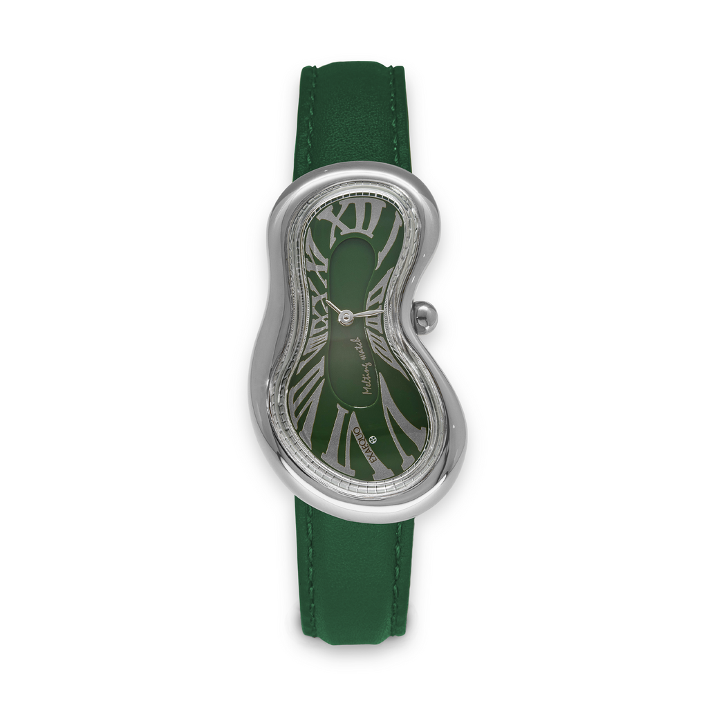 Classic Melting Watch Stainless steel 316L Green