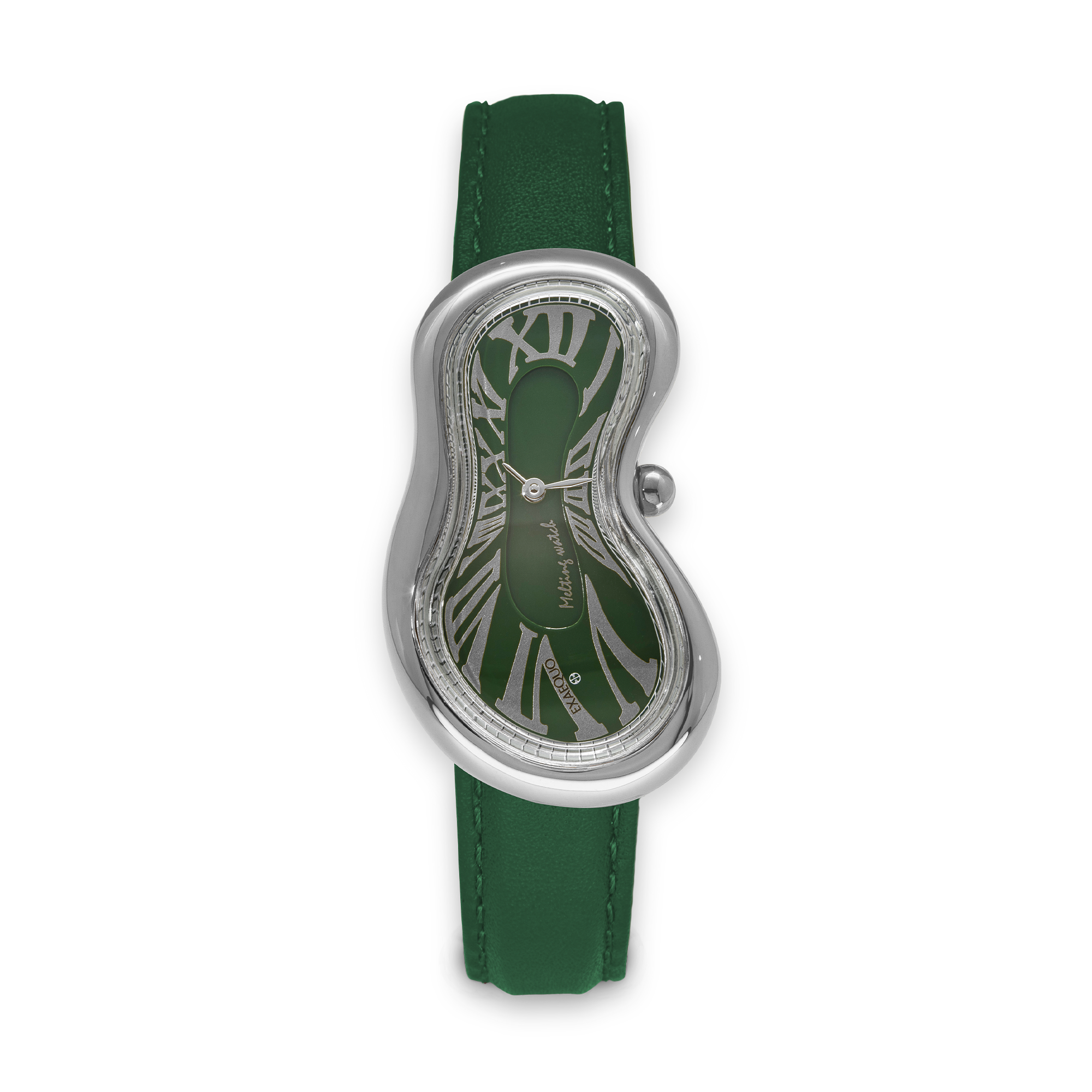 Classic Melting Watch Stainless steel 316L Green