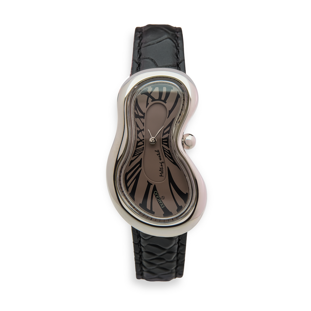 Classic Melting Watch Stainless Steel 316L Fumé One of 301