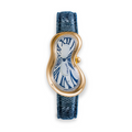 Classic Melting Stainless Steel 316L Denim - PVD Yellow Gold